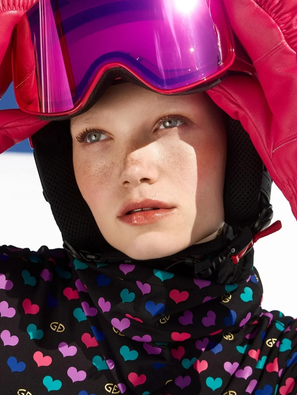 Goldbergh ski Neckwarmer Gaitor - Goldbergh CUPID neck warmer Gaiter